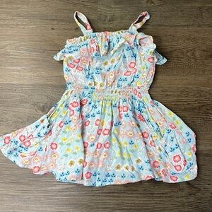 Matilda Jane Warm Meadows Dress with Pockets Girls Hello Lovely Floral Size 2